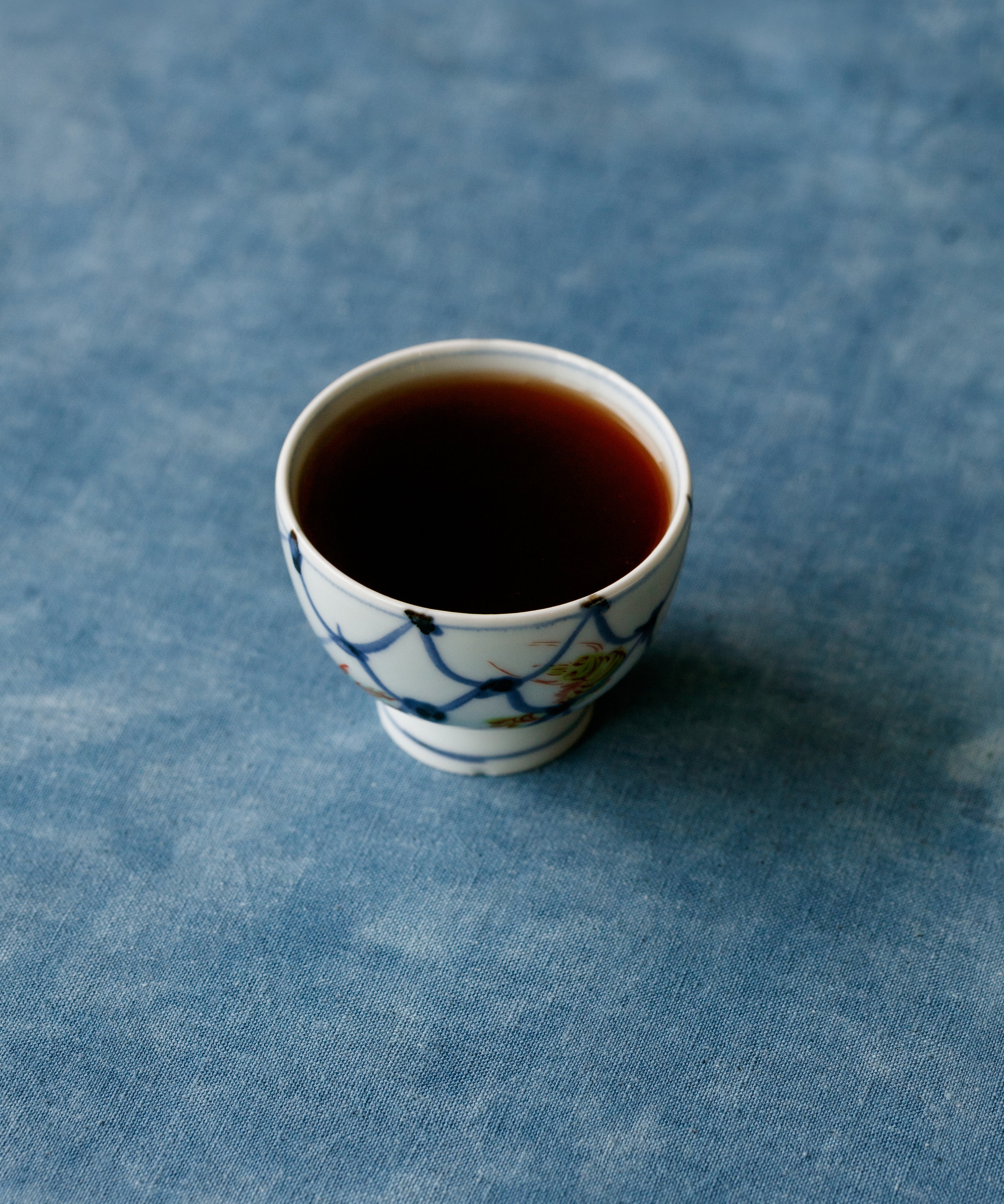 Xigui Shou wet leaves after brewing — ancient tree ripe pu'erh, Zhang Tianwen, Xigui Village, Yunnan