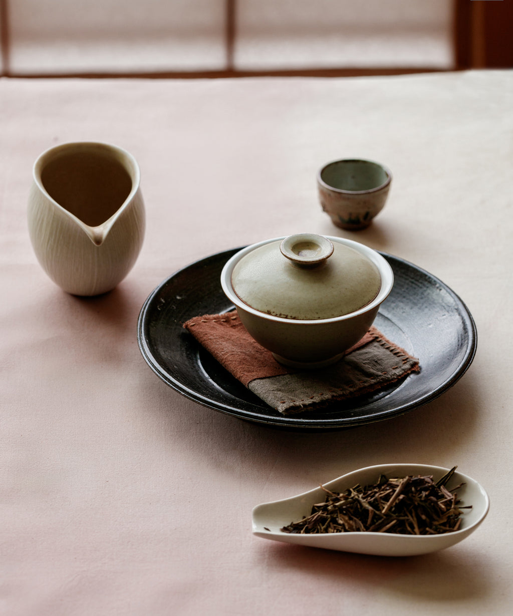 BOTTO! dry stems — dark roast sand-roasted hojicha by Maruhachi (est. 1863), Kaga