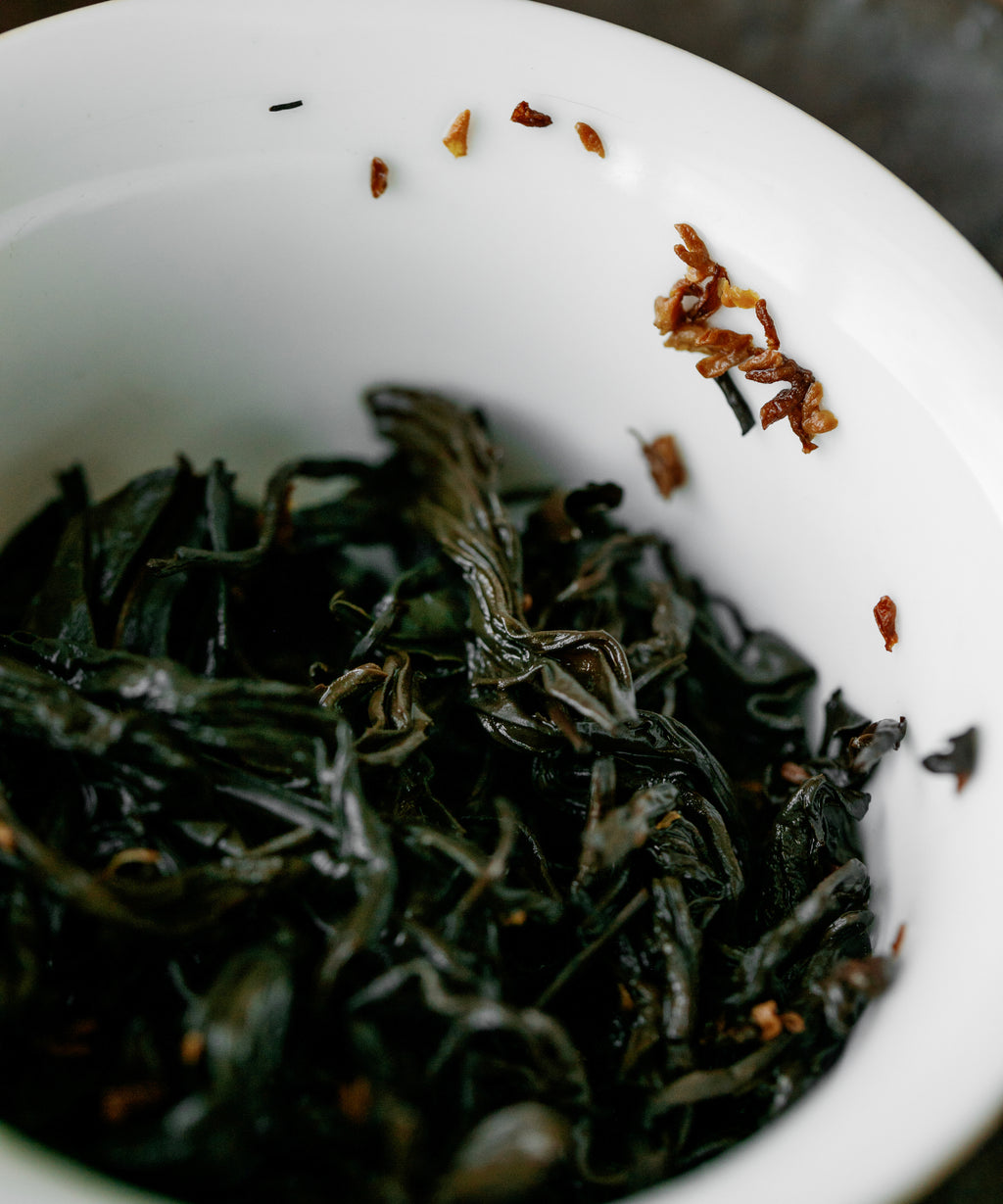 Osmanthus Laoshan Black liquor — sweet osmanthus and Laoshan black tea hybrid, Qingdao, Shandong