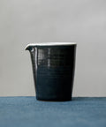 Azur Green Pitcher Type I, handcrafted tea pitcher by Wang Xinghua, Jingdezhen, azur green glaze
