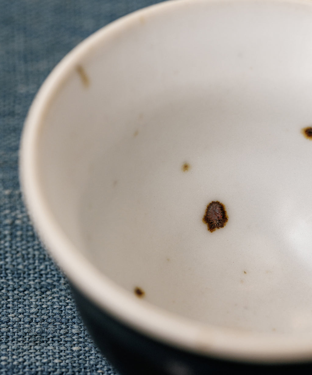 Matte Black Cup glaze detail, matte black surface, Jingdezhen clay and porcelain