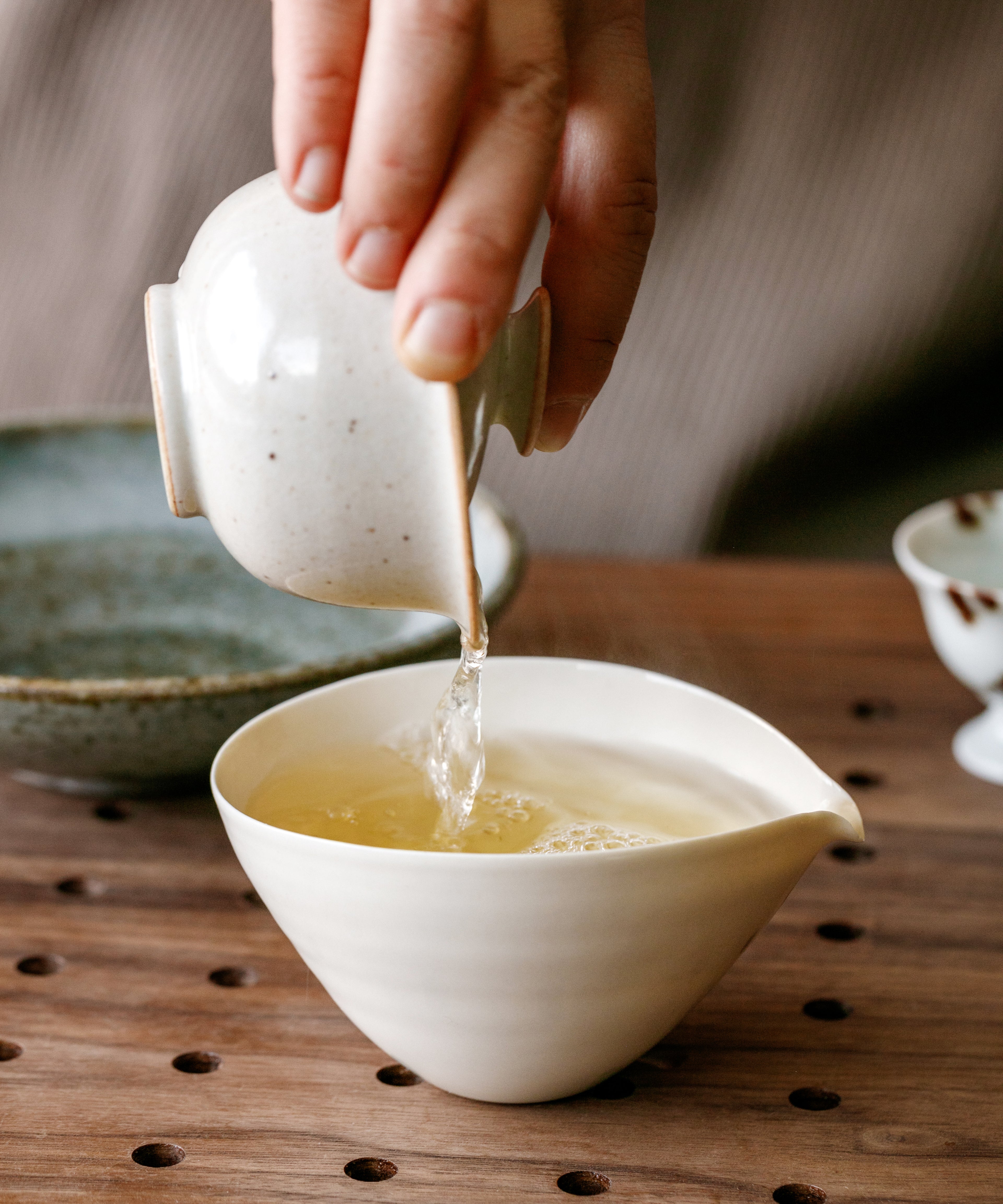 Ancient Big White wet leaves — 400-year-old Jinggu Dabai pu'erh, Yangta Village, Yunnan
