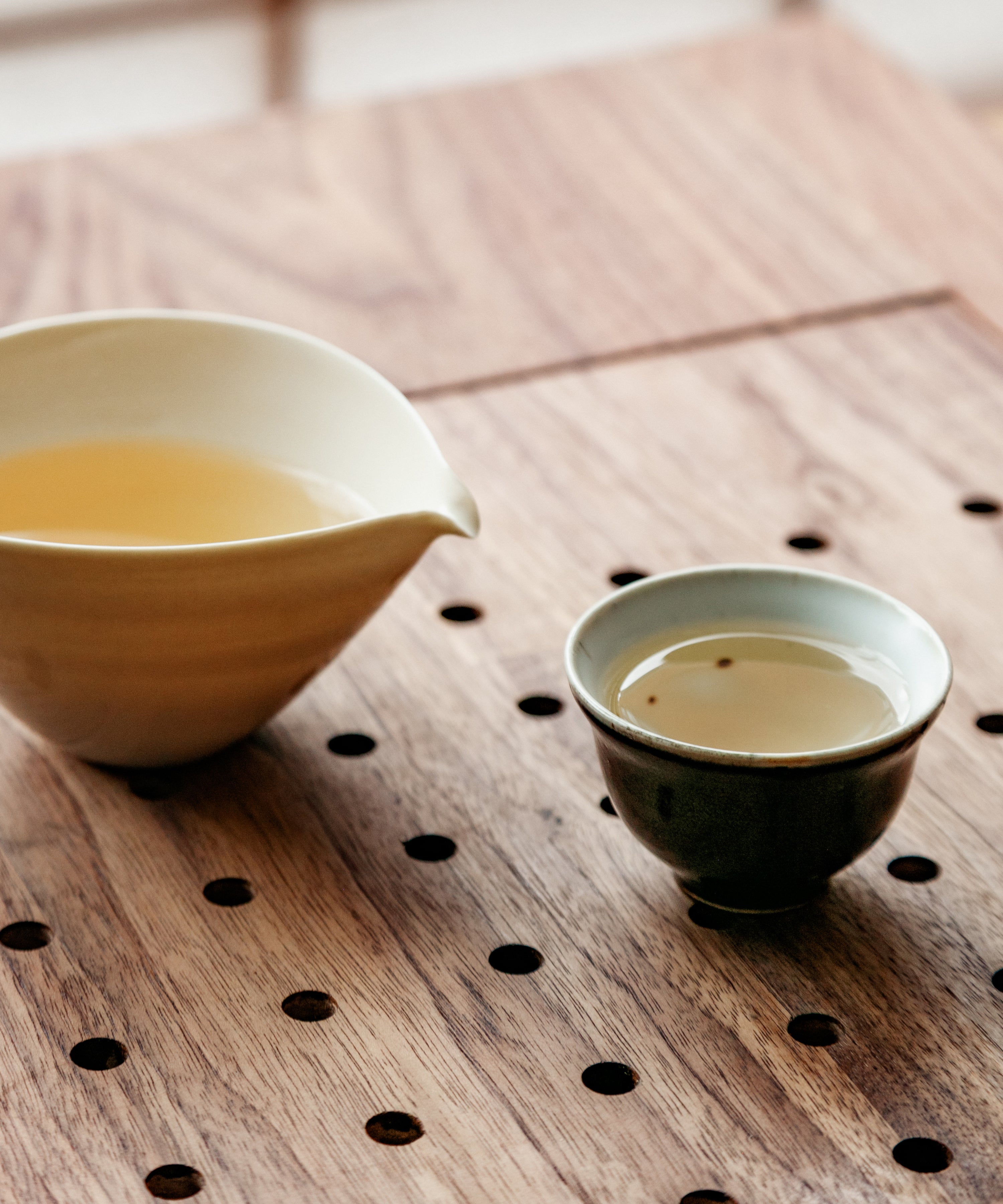 Matte Black Cup underside, unglazed foot ring, Jingdezhen clay body, Wang Xinghua