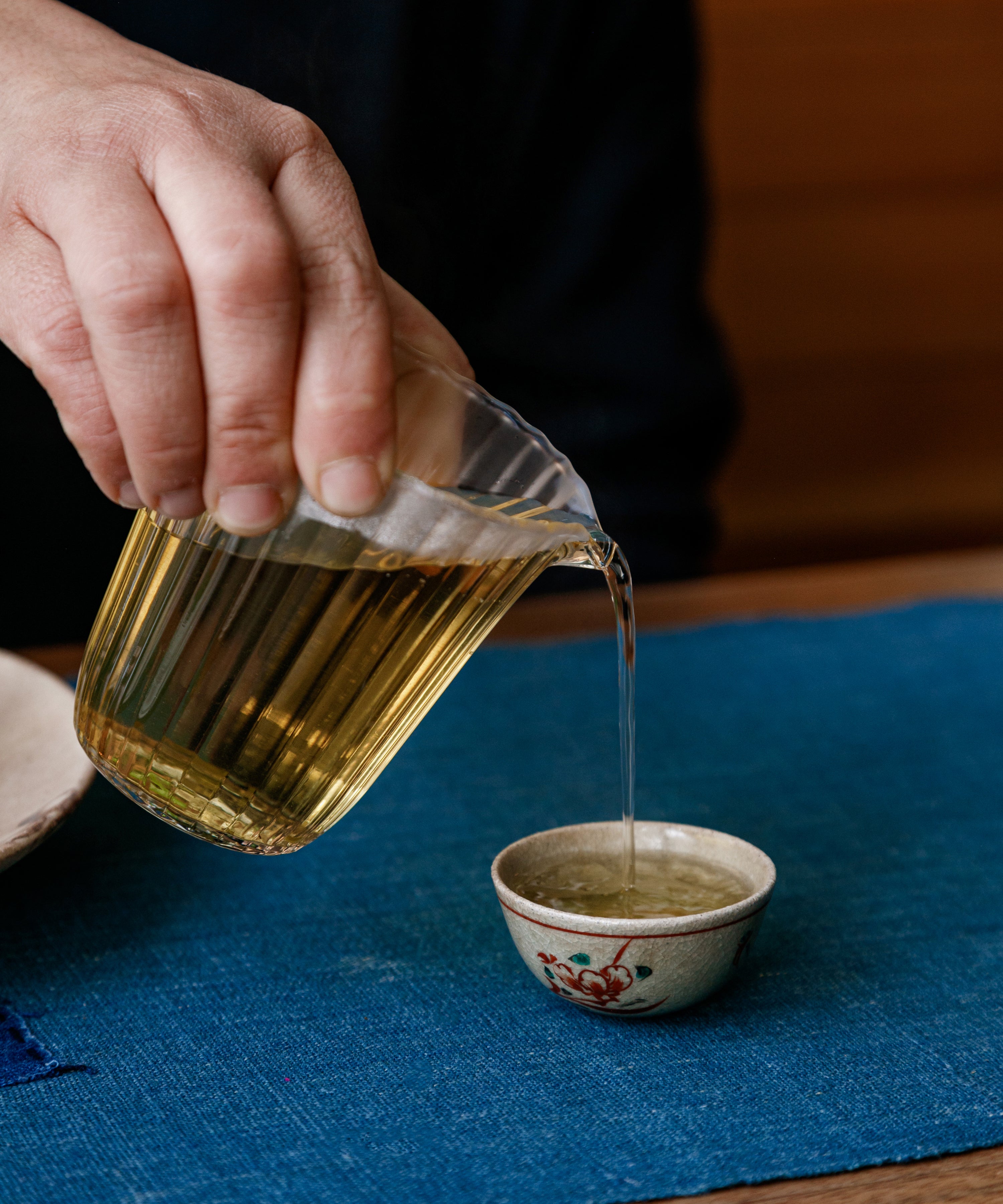Kenjo Kaga Bocha wet stems — Maruhachi Tea Factory premium kaga bocha, Ishikawa