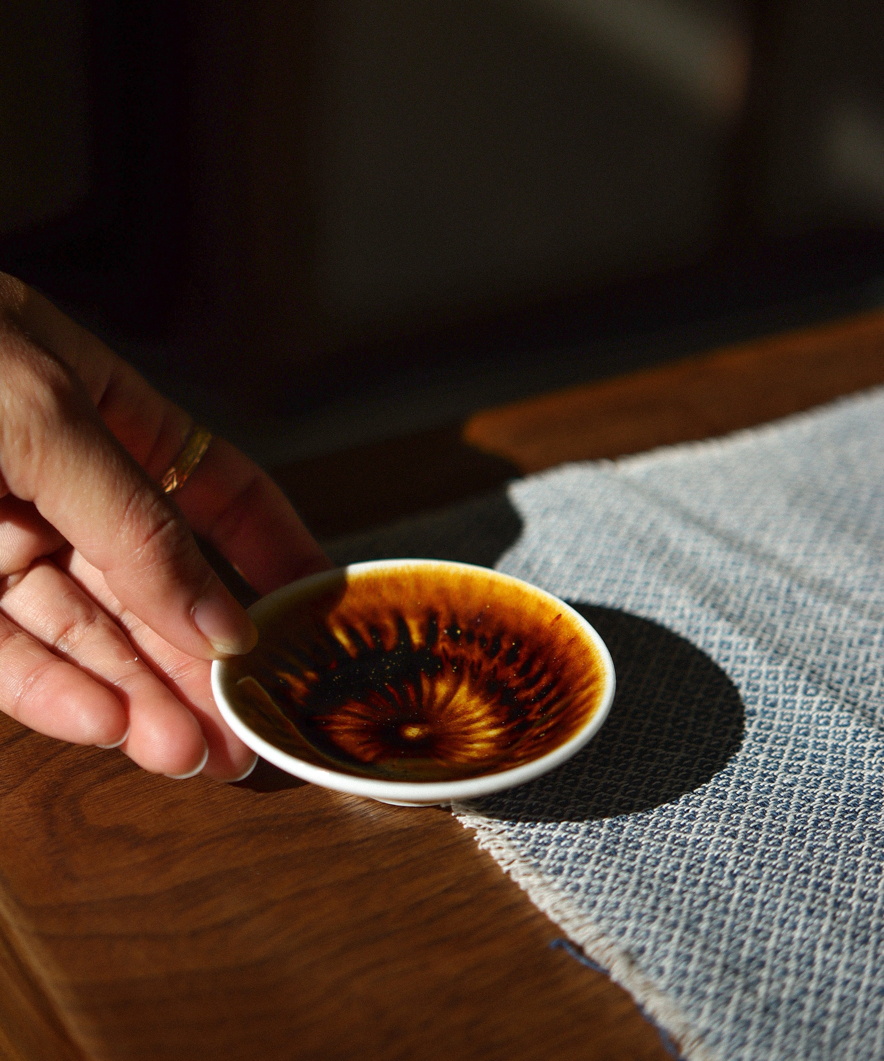 Tenmoku Mini Plate 01