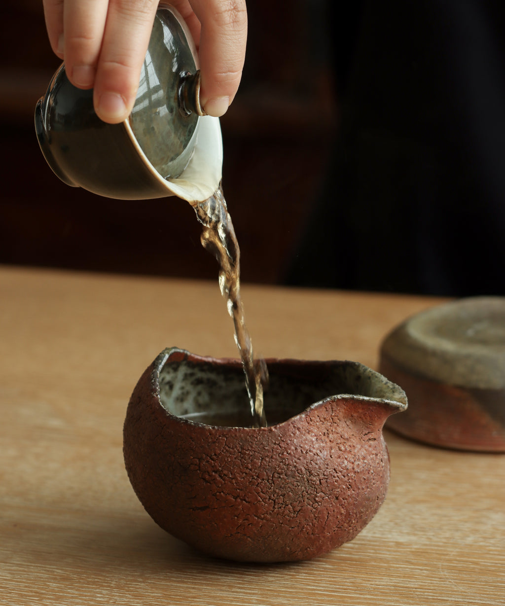 Tieluohan liquor with dense chocolate-like body, mineral structure, and sweet apricot aftertaste