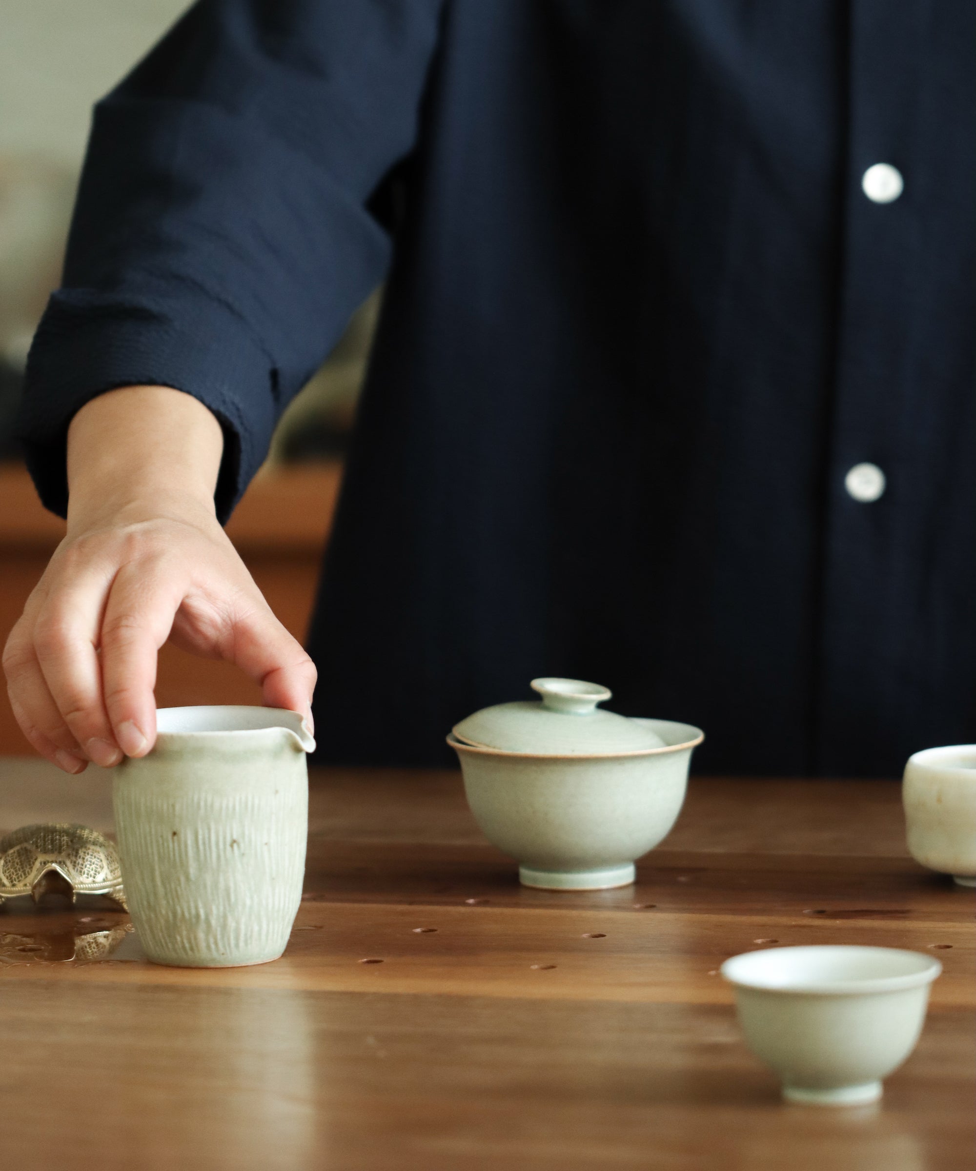 Green Celadon Gaiwan Type I