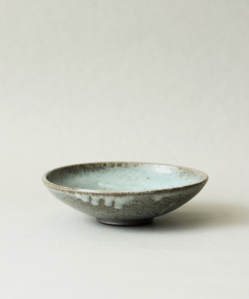 Zisha Plate Two handcrafted soda-fired plate by Wei Cheng, Yixing purple clay
