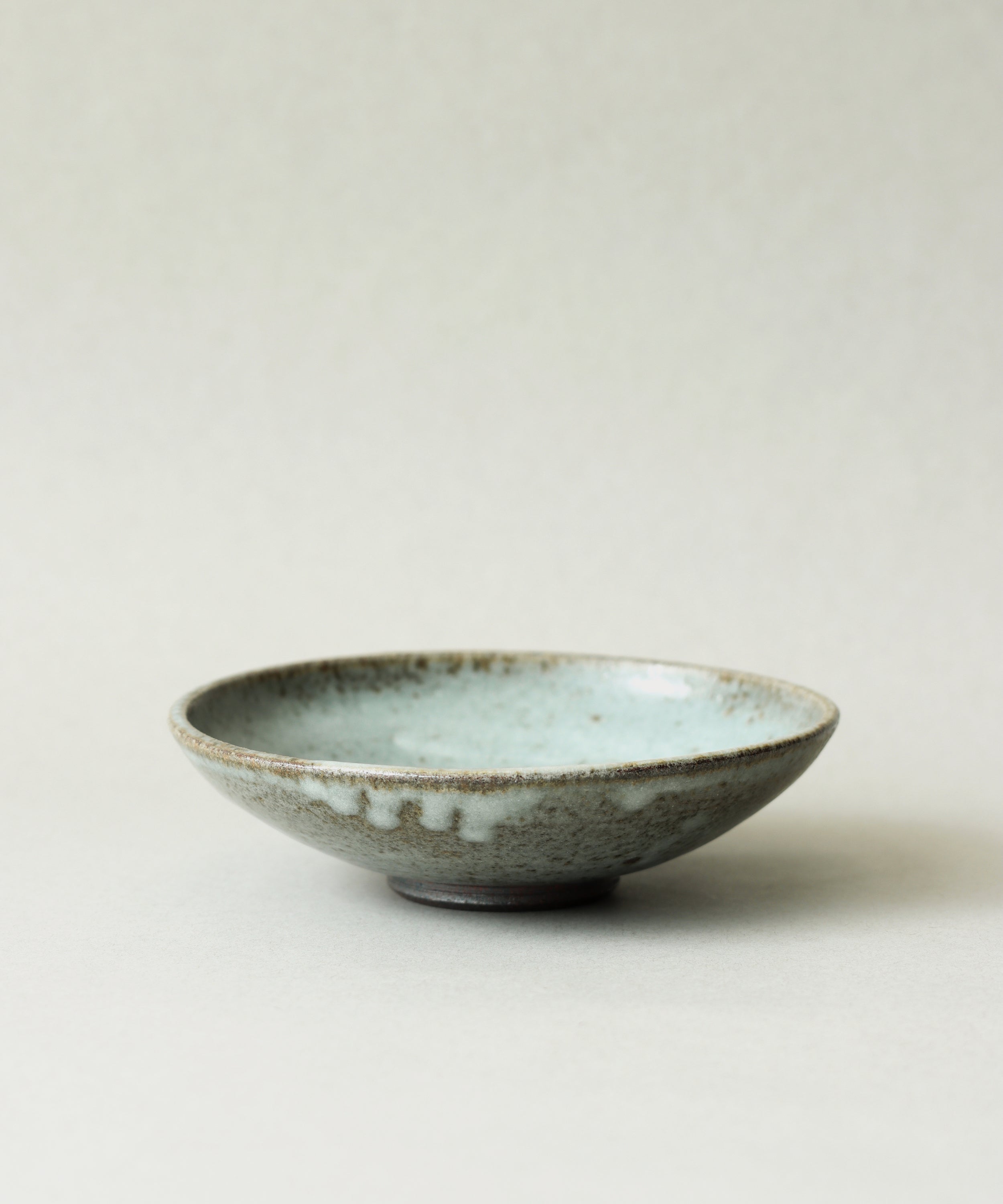 Zisha Plate Two handcrafted soda-fired plate by Wei Cheng, Yixing purple clay