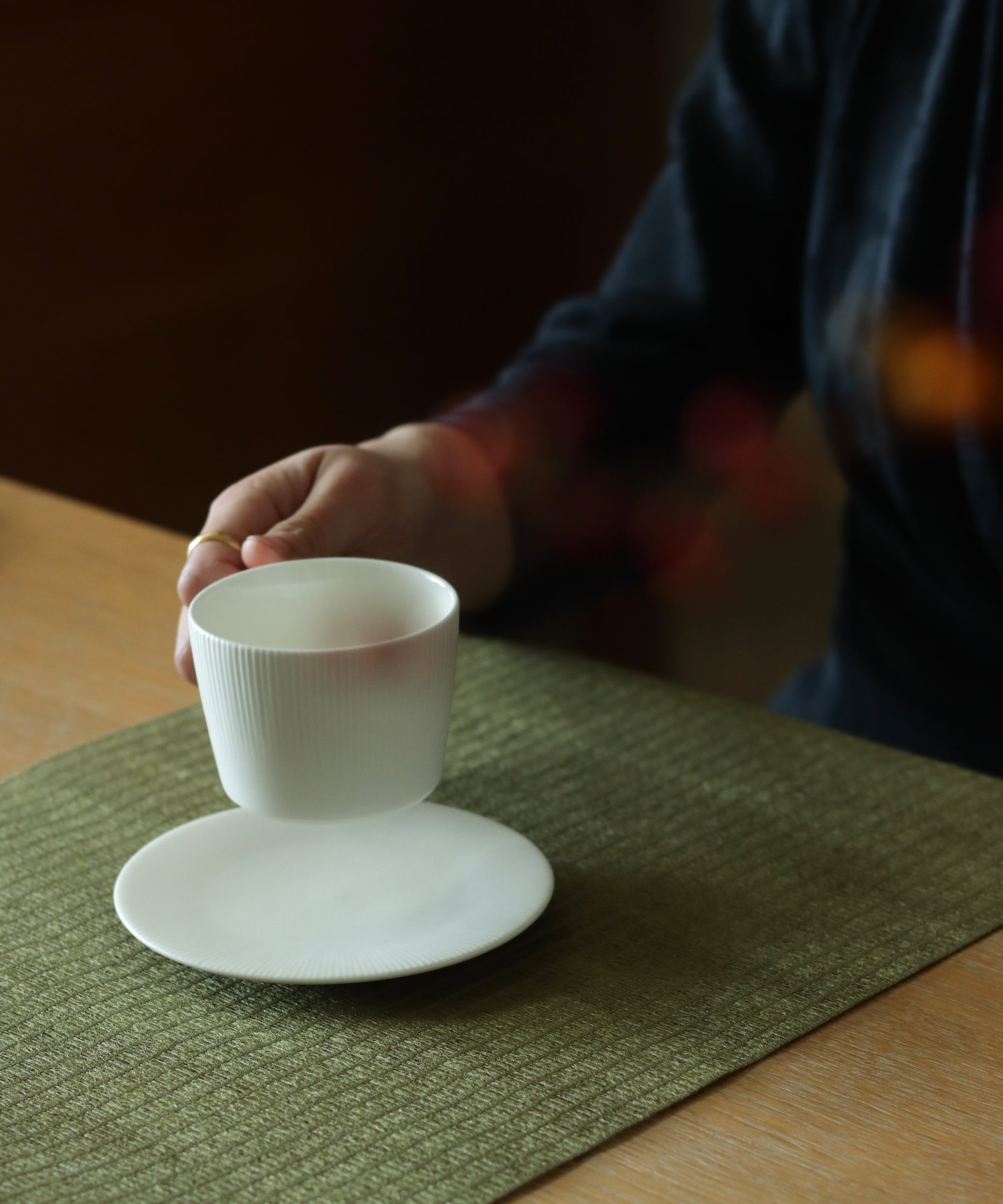 "Leaf" Cup Set