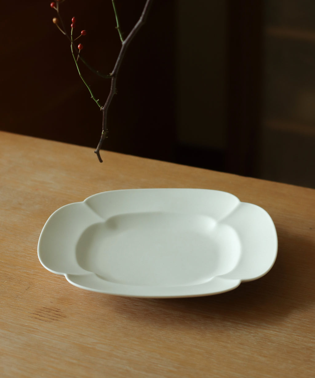 Haitang "Crab Apple" Square Plate