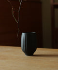 "Melon" Cup Matte Black