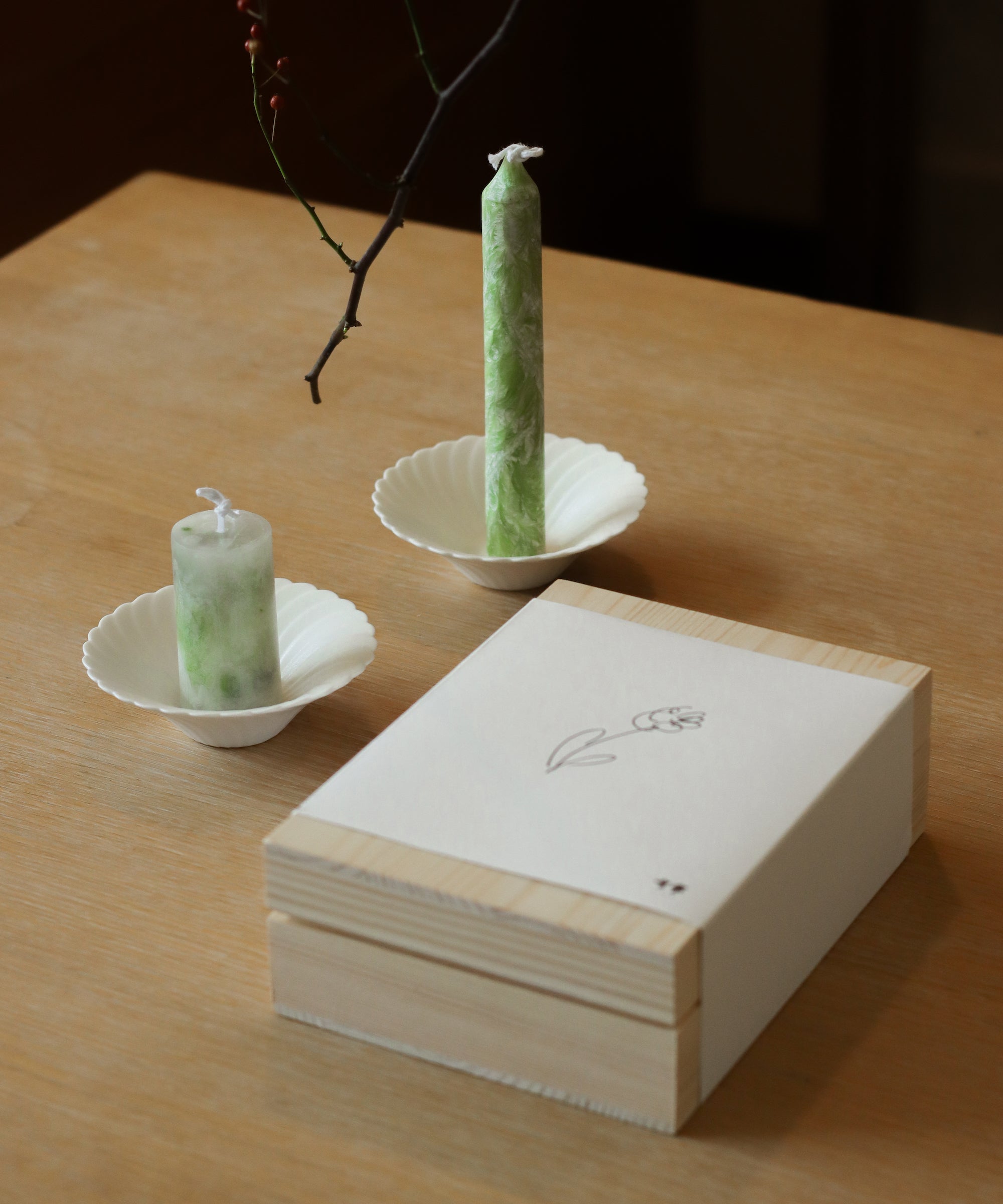"Blossoms" Candle Gift Set