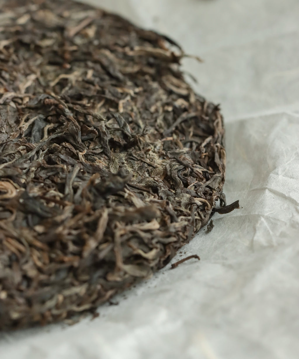 Wuliangshan dry leaves — aged sheng pu'erh from Wuliangshan mountain range, Pu'er, Yunnan