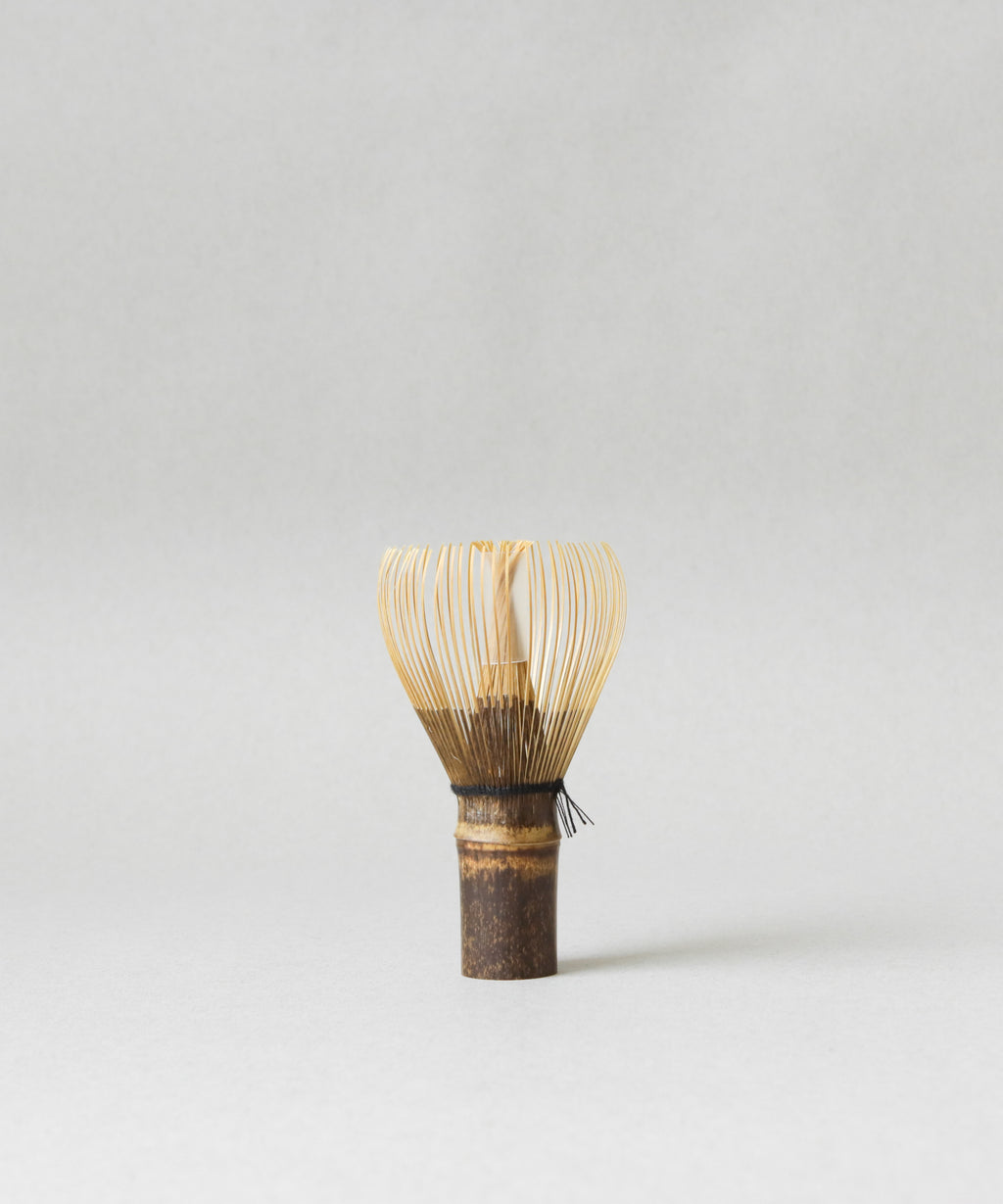 Matcha bamboo whisk chasen Shin for preparing Japanese matcha by Cultivate Tea