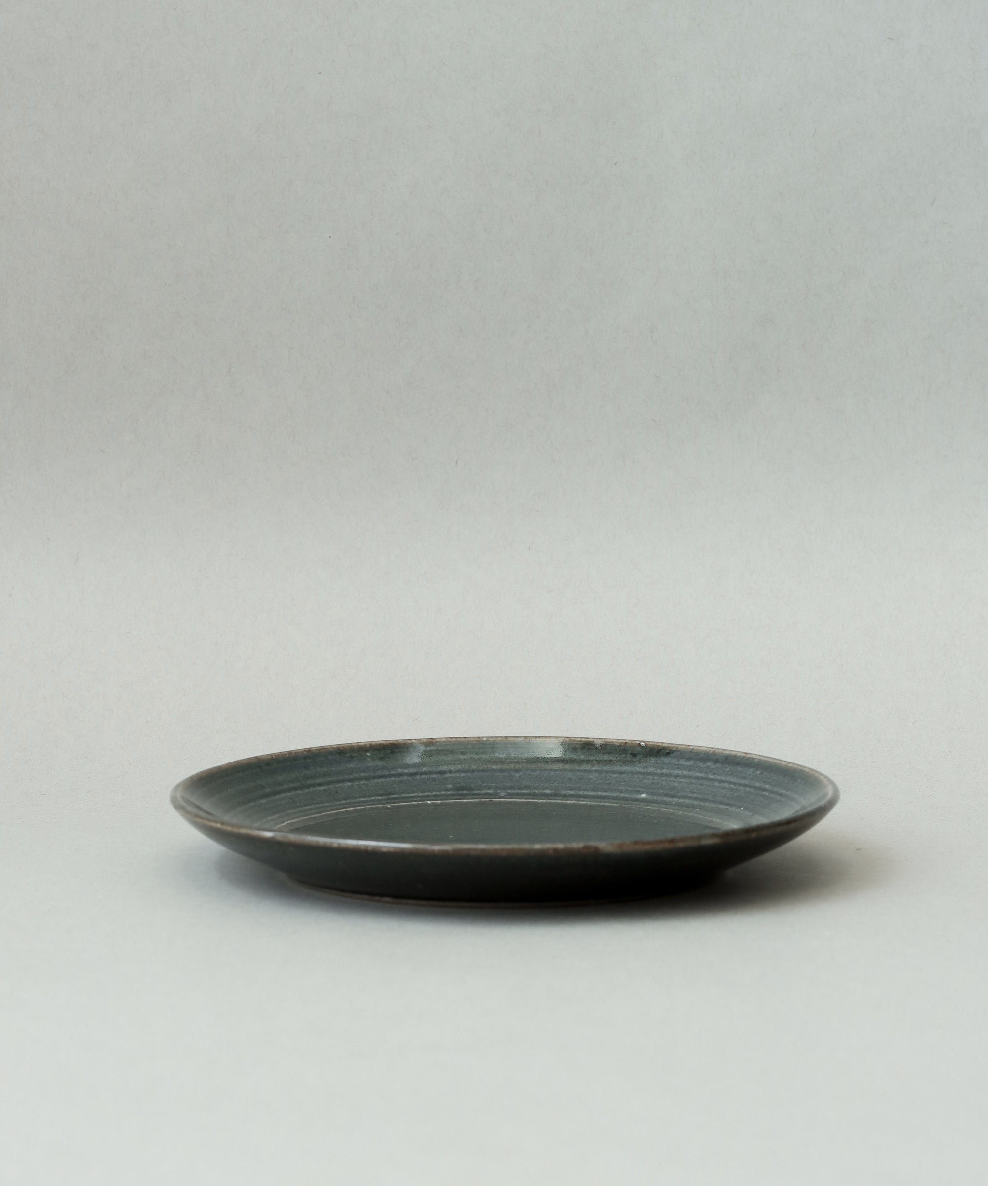 Plate No. 18 top view, organic form and glaze, Wang Xinghua ceramics, Jingdezhen