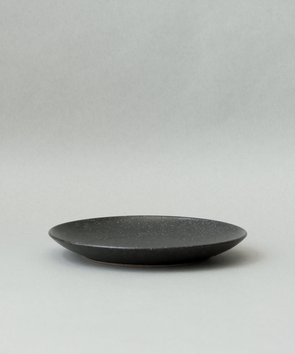 Plate No. 18 top view, organic form and glaze, Wang Xinghua ceramics, Jingdezhen
