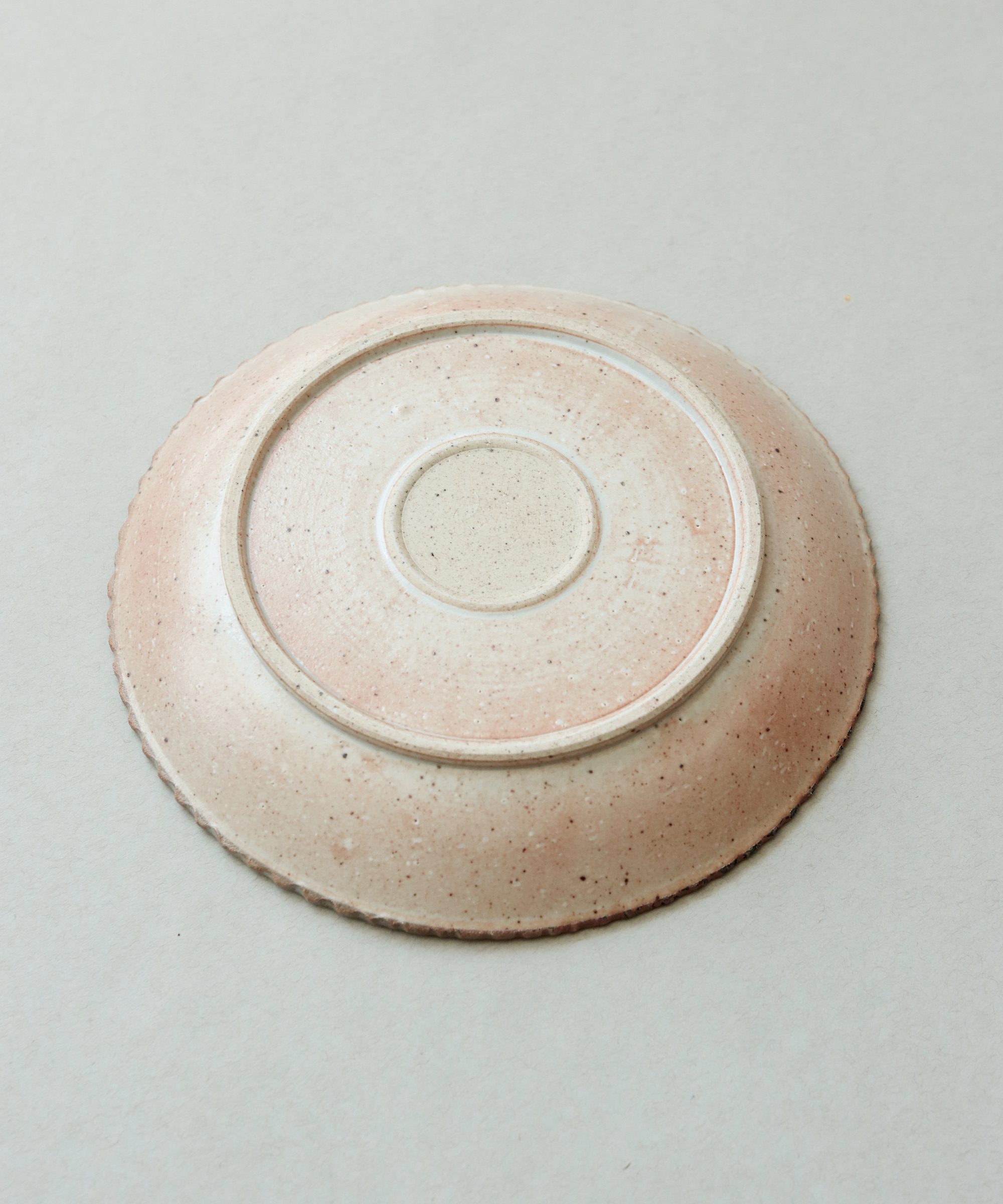 Plate No. 15 detail, handcrafted Jingdezhen ceramics by Wang Xinghua
