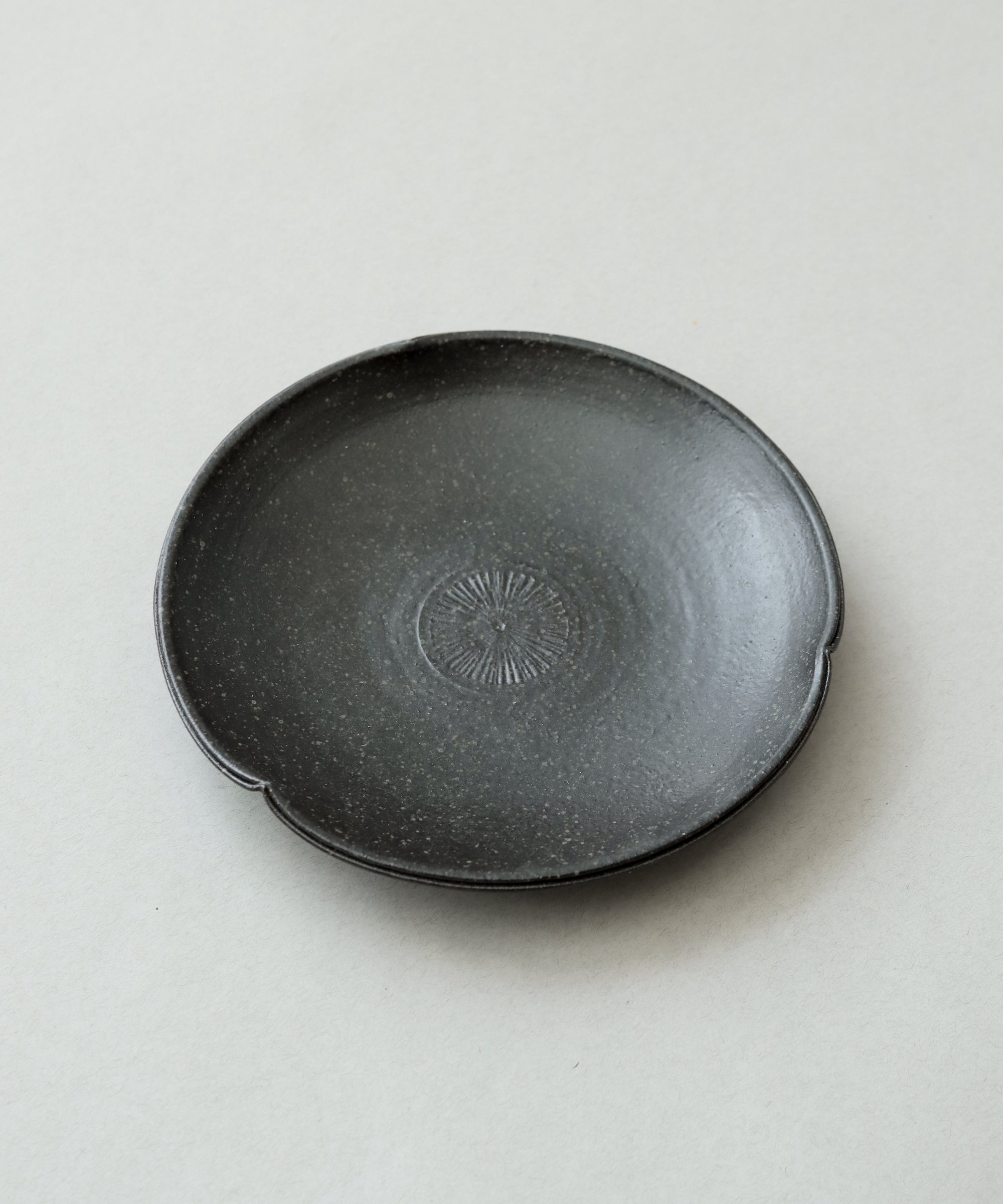 Plate No. 17 glaze detail, unique glaze and character, Jingdezhen clay and porcelain
