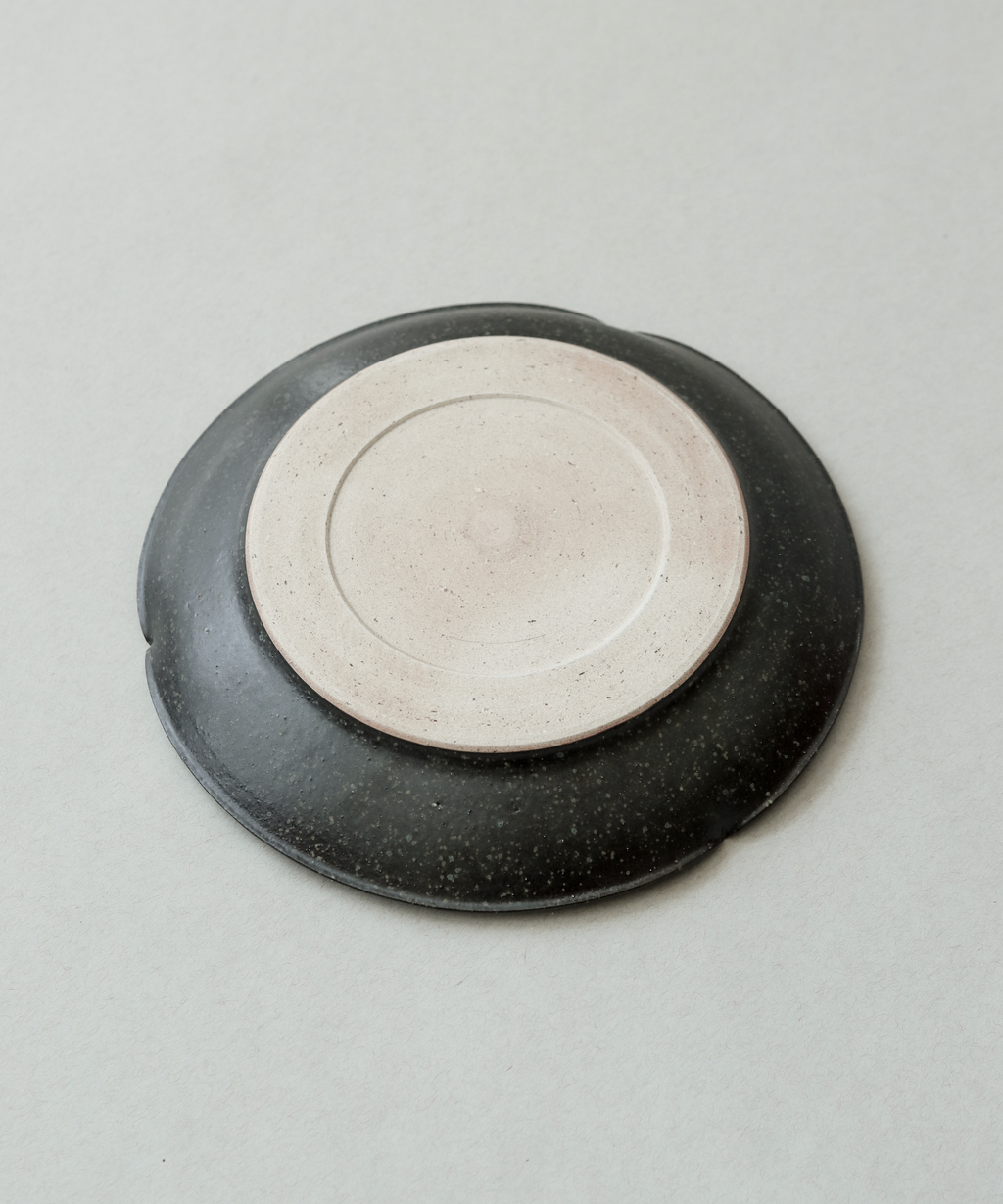 Plate No. 17 detail, handcrafted Jingdezhen ceramics by Wang Xinghua