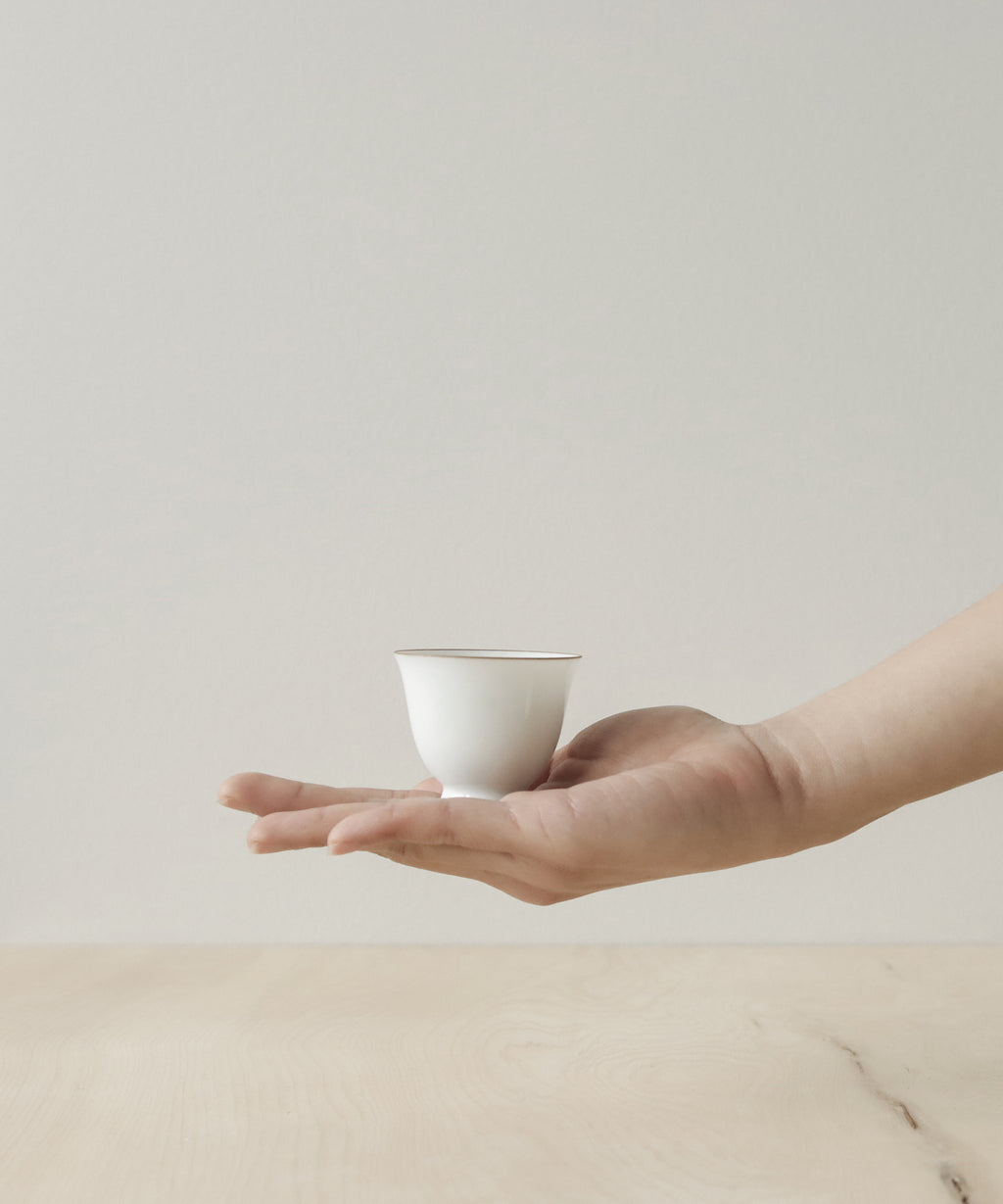 Pearl White Tea Cup