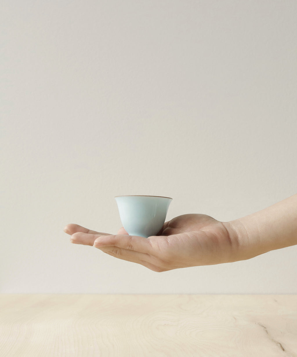 Sky Blue Tea Cup