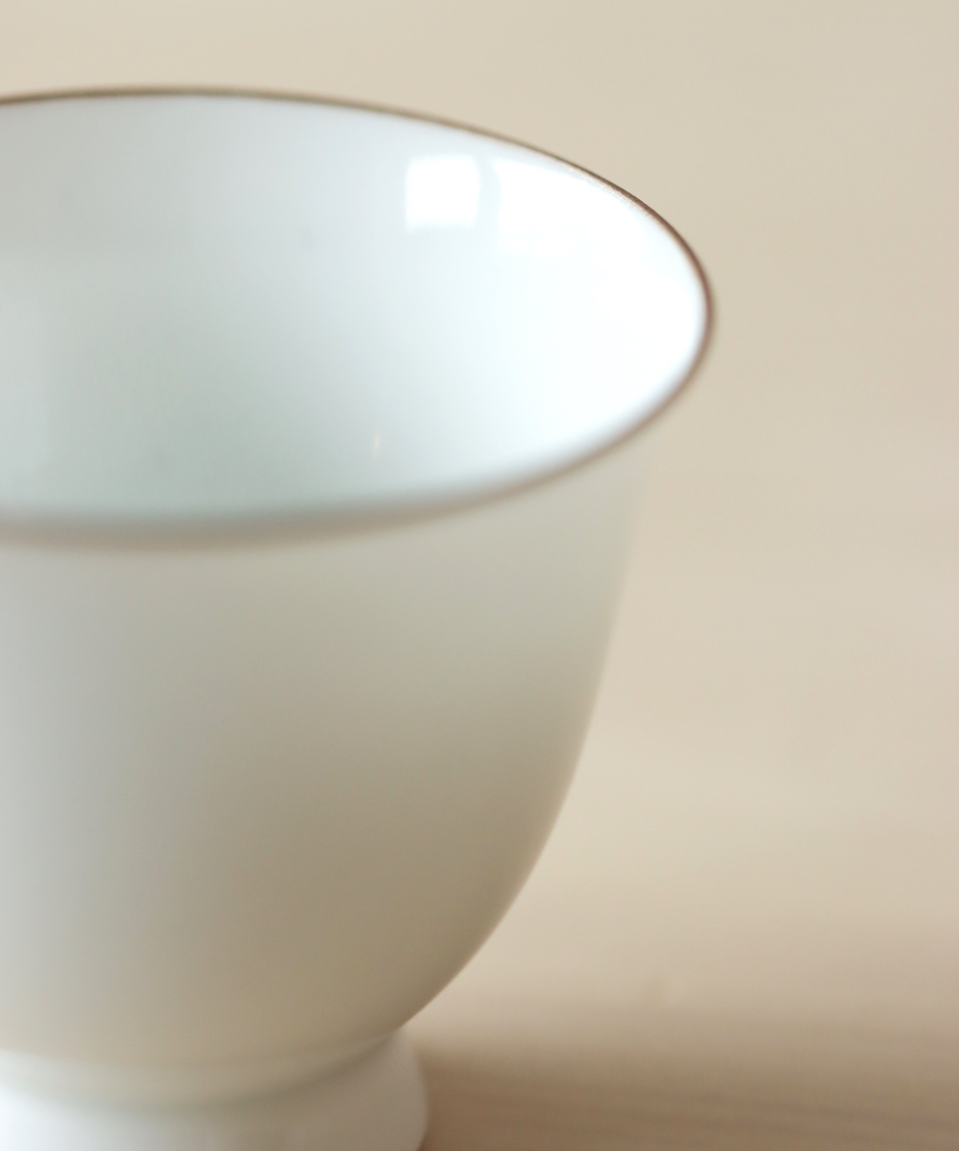 Pearl White Tea Cup
