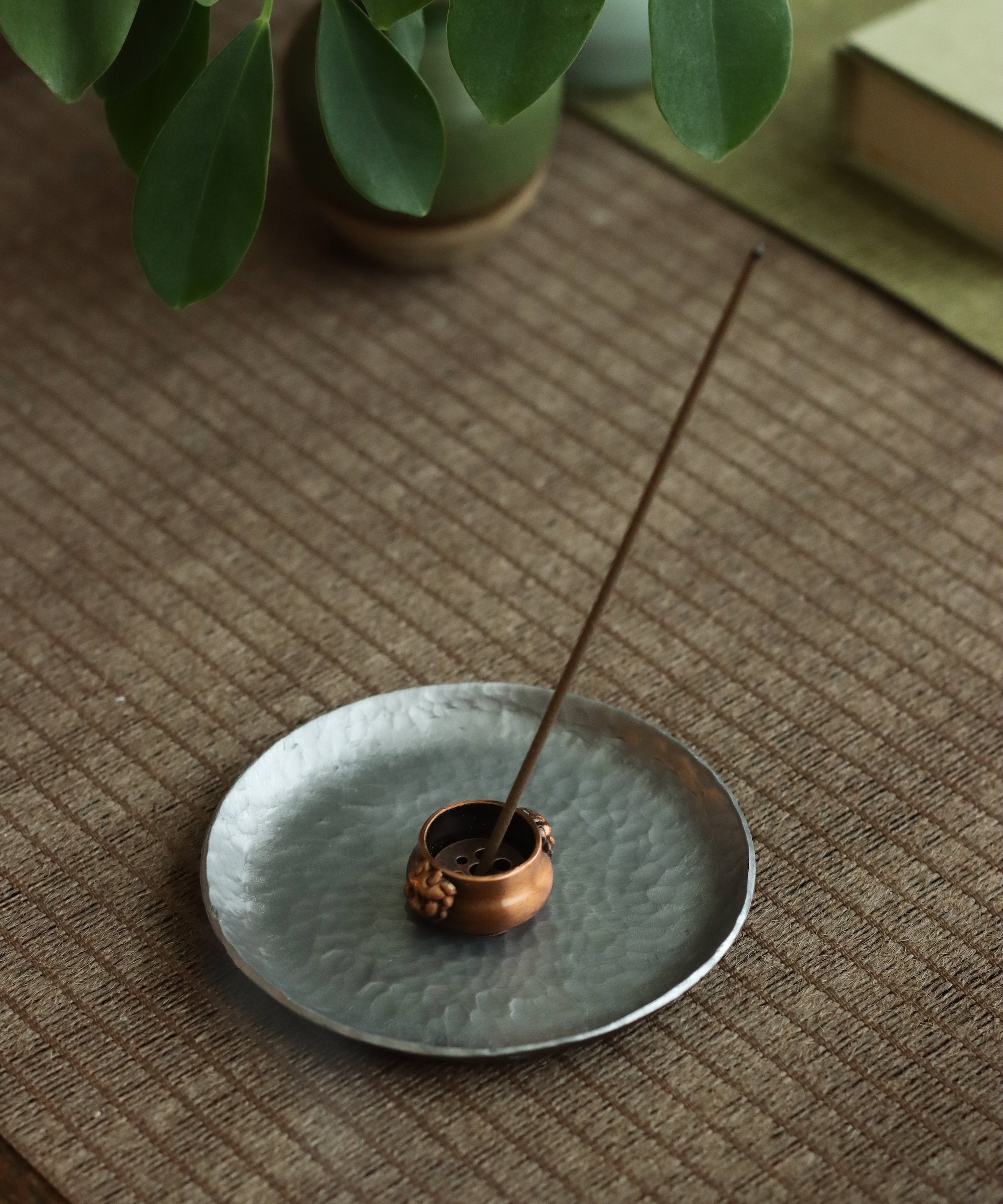 Mini Brass Incense Holder