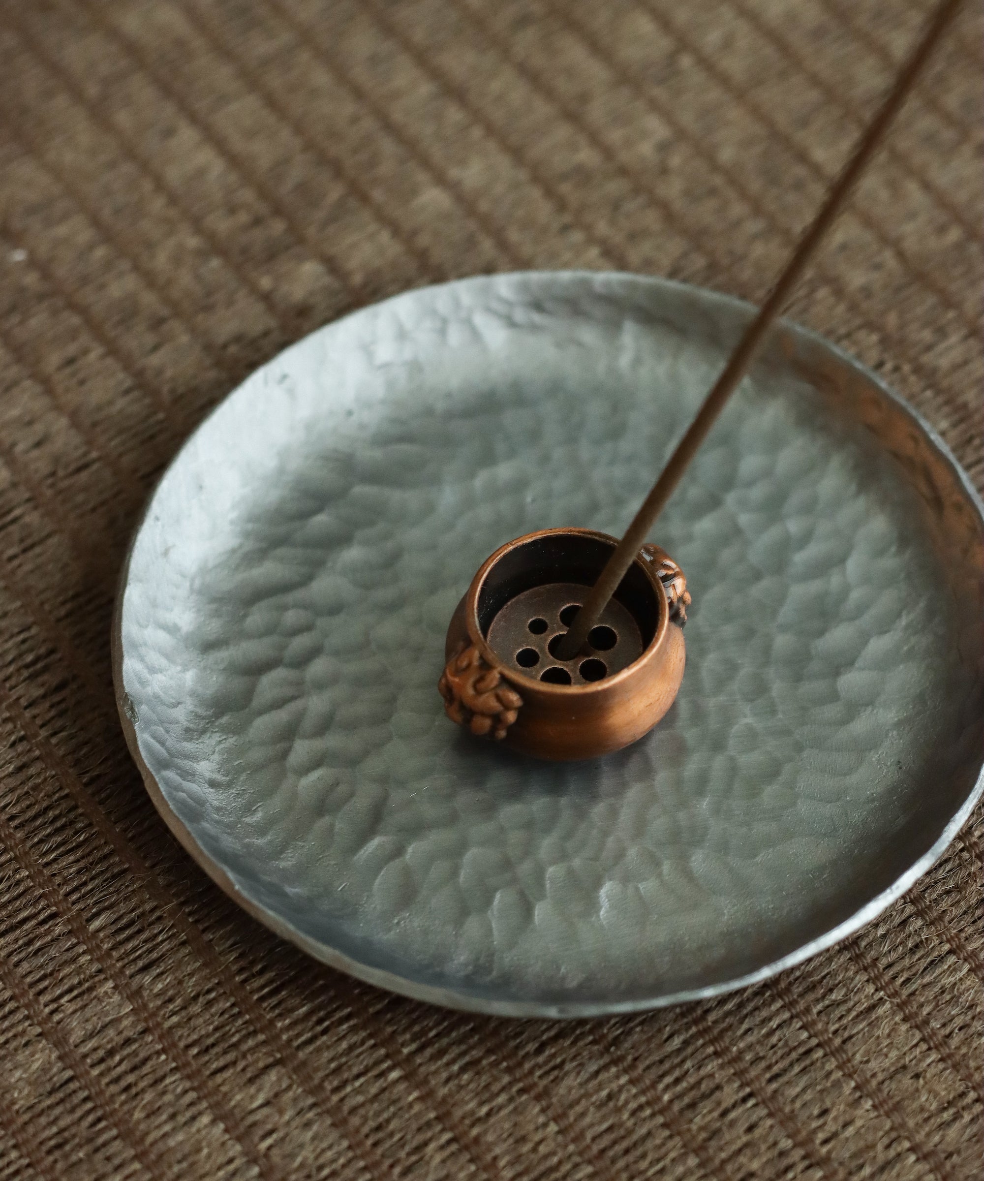Mini Brass Incense Holder
