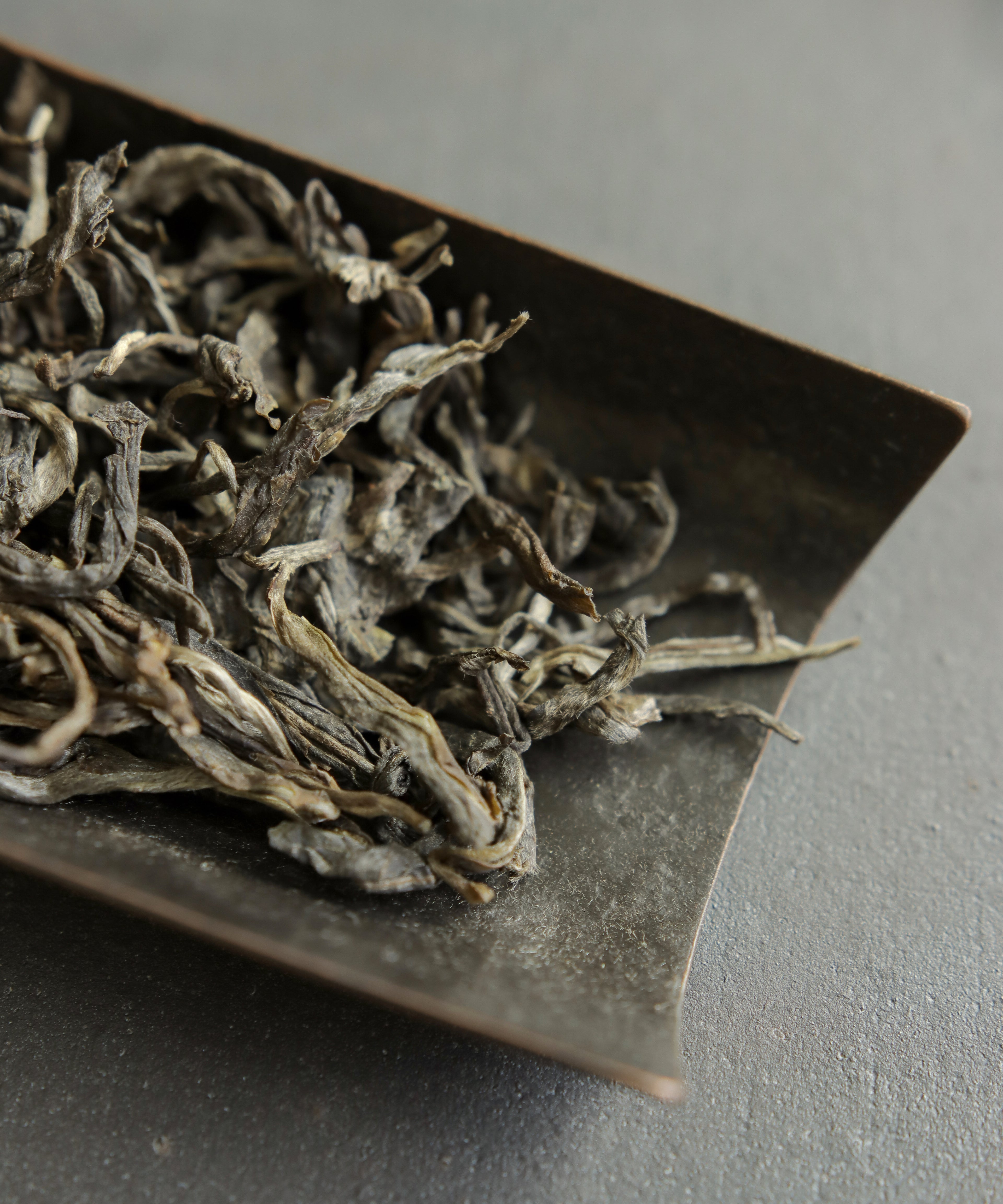 Bulangshan Sheng liquor — raw pu'erh with tobacco and earthiness, Weidong village, Menghai, Yunnan