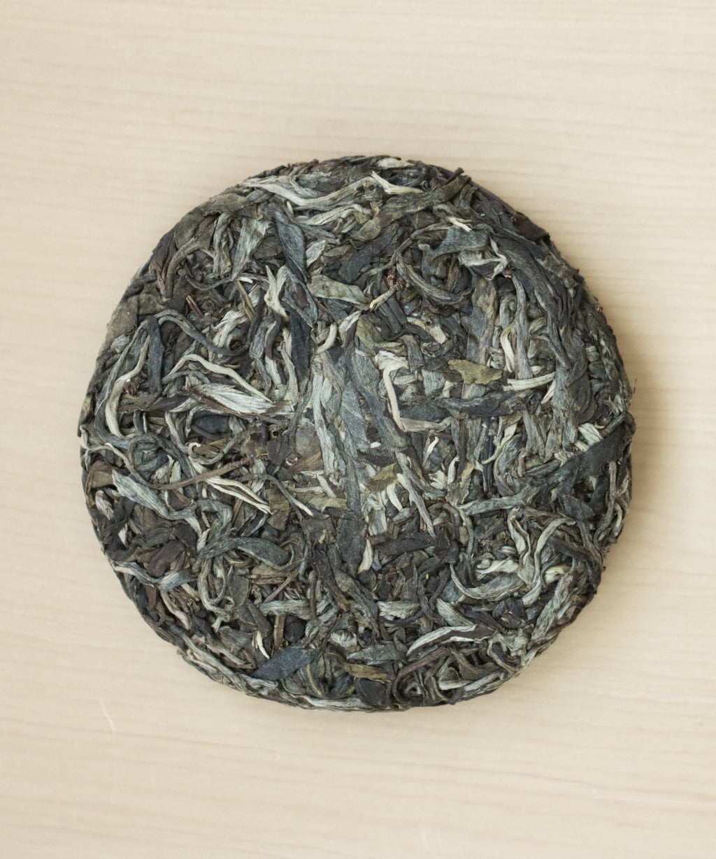 Mountains and Beyond dry leaves — sheng pu'erh from old-growth forest, Jinggu, Yunnan