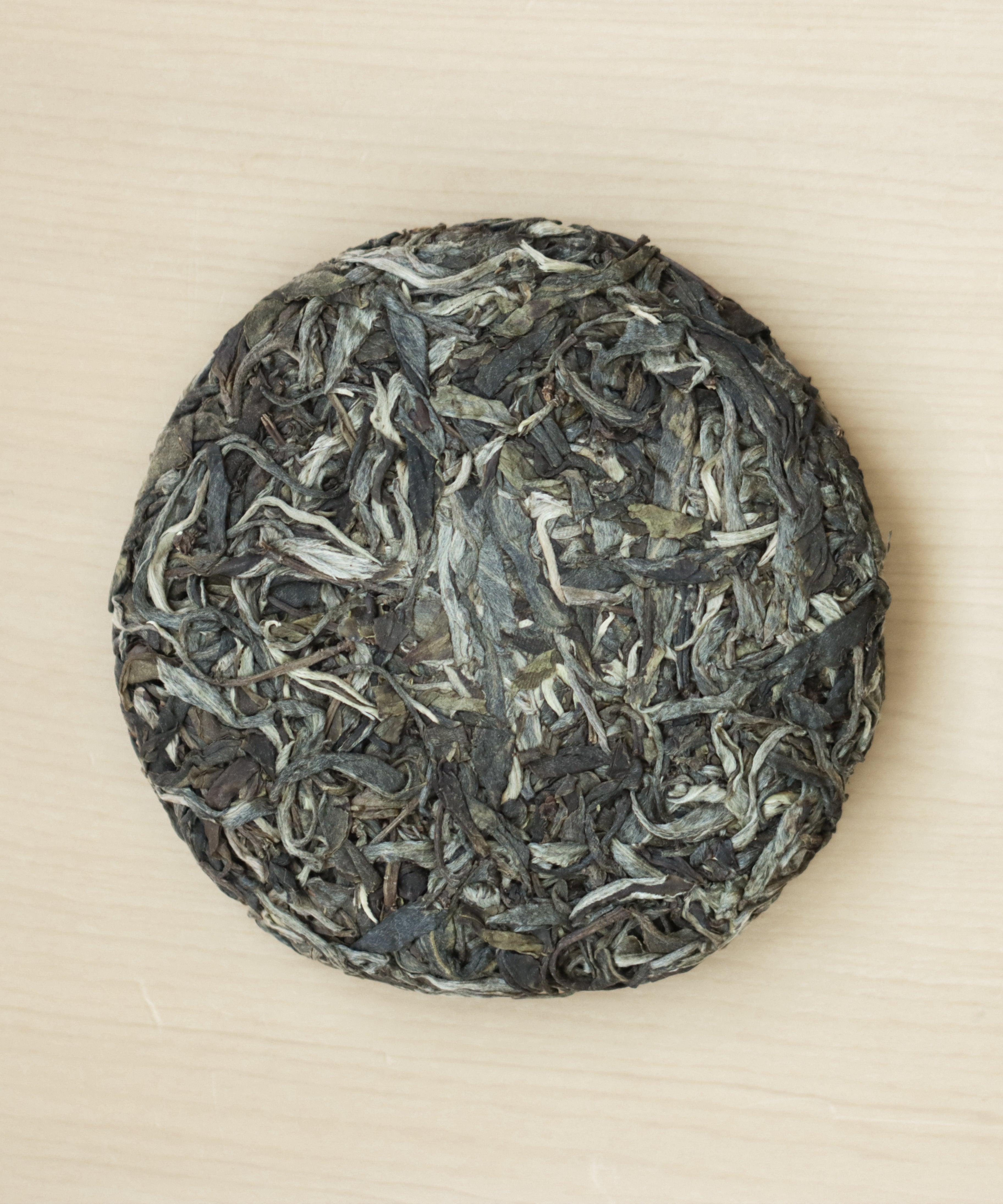 Mountains and Beyond dry leaves — sheng pu'erh from old-growth forest, Jinggu, Yunnan