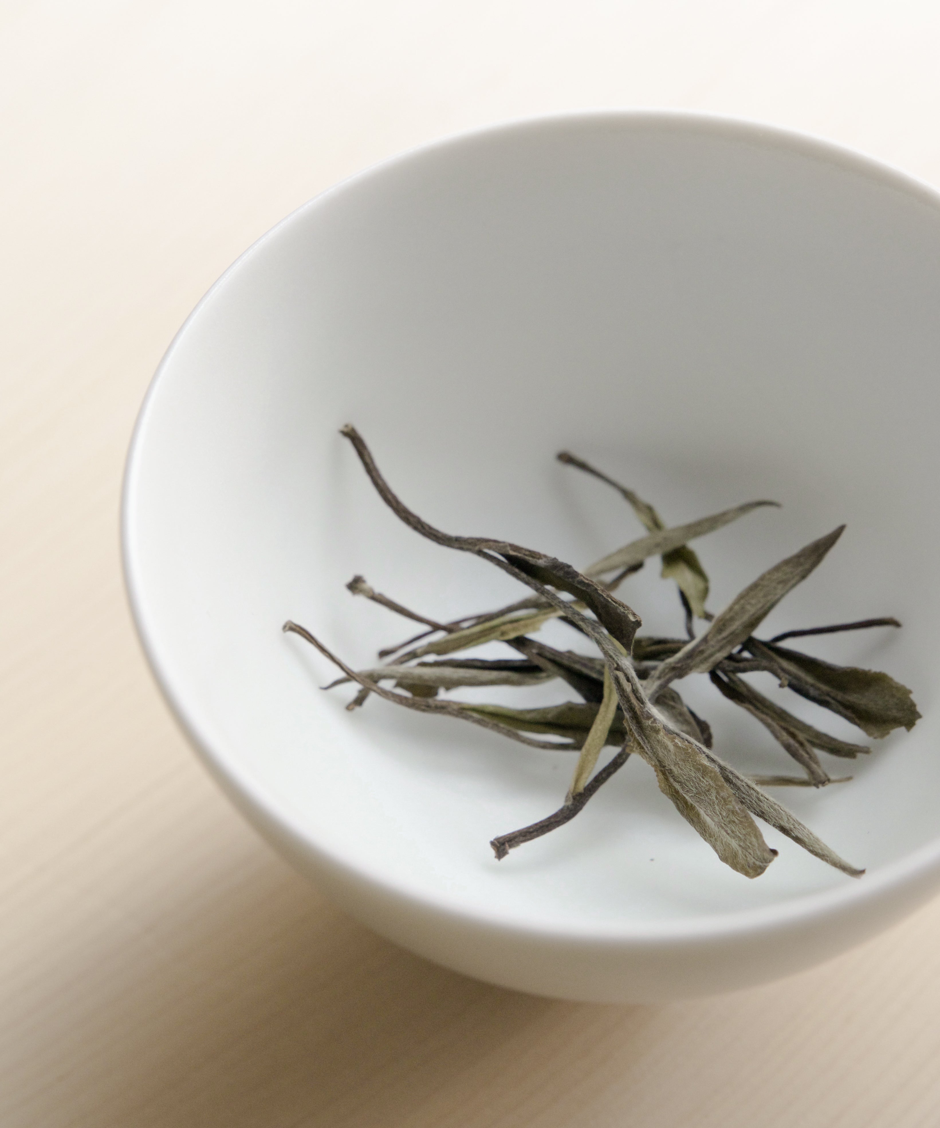 Semi Wild White Peony dry leaves — aged Bai Mudan from old-growth forest at 3600 ft, Zhenghe